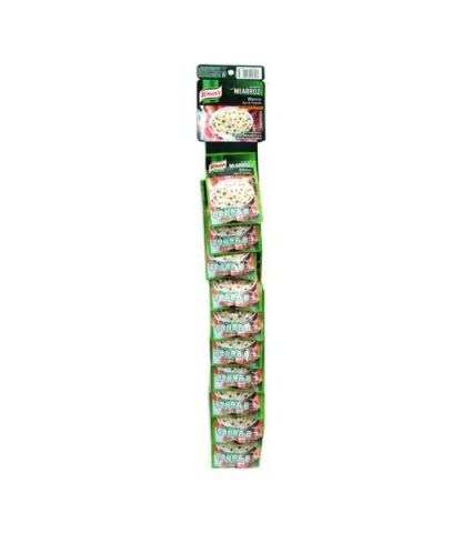 SAZONADOR KNORR ARROZ BLANCO PAQUETE CON 10 PIEZAS DE 12 GR