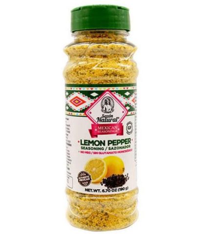 SAZONADOR LIMON Y PIMIENTA 190 G SAZON NATURAL