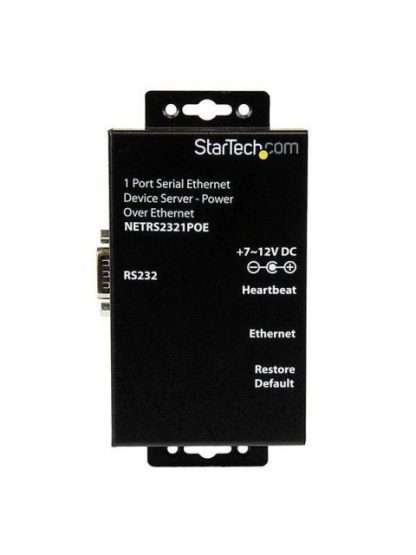 SERVIDOR DISPOSITIVOS SERIE 1PTO POWER OVER IP STARTECH NETRS2321POE - Image 10