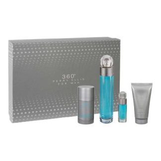 SET 360 CABALLERO PERRY ELLIS 4 PZ - ESTUCHE ORIGINAL