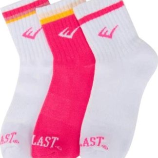SET 3 PARES CALCETA QUARTER EVERLAST MULTICOLOR EVERLAST