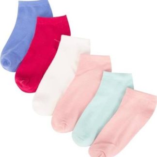 SET 6 PARES TINES DAMA MULTICOLOR UNITALLA LISOS MULTICOLOR LOVE TO LOUNGE