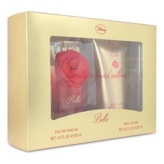SET DISNEY BELLA 2PZ 100ML EDP SPRAY BODY LOTION 200ML
