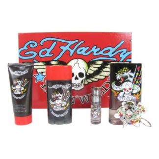 SET ED HARDY BORN WILD CABALLERO CHRISTIAN AUDIGIER 5 PZ