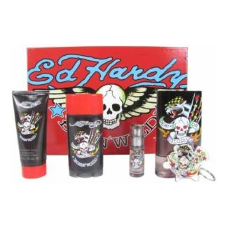 SET ED HARDY BORN WILD CABALLERO CHRISTIAN AUDIGIER 5 PZ
