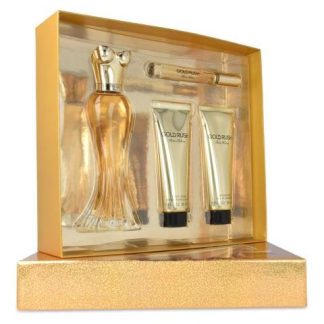 SET GOLD RUSH DAMA PARIS HILTON 4 PZ - ORIGINAL