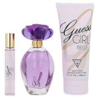 SET GUESS GIRL BELLE 3PZS 100ML EDT BODY LOTION 15ML EDT
