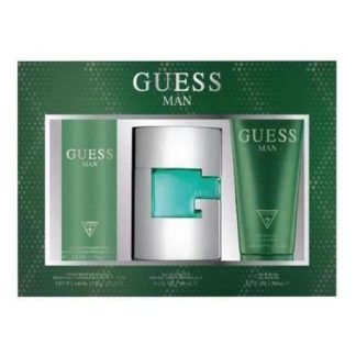 SET GUESS MAN CABALLERO GUESS 3 PZ - PERFUME ORIGINAL