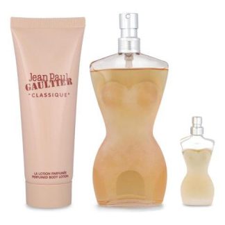 SET JEAN PAUL GAULTIER CLASSIQUE 3PZ 100ML EDT SPRAY 6ML EDT