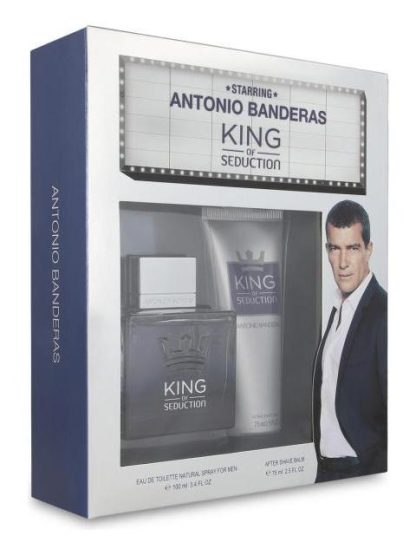 SET KING OF SEDUCTION 2 PZ 100 ML EDT SPRAY - HOMBRE
