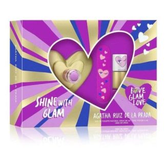 SET LOVE GLAM LOVE DAMA AGATHA RUIZ DE LA PRADA 3 PZ