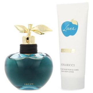 SET NINA RICCI LUNA 2PZ 80ML EDT SPRAY BODY LOTION 100ML