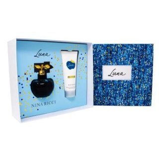 SET NINA RICCI LUNA 2PZ 80ML EDT SPRAY BODY LOTION 100ML