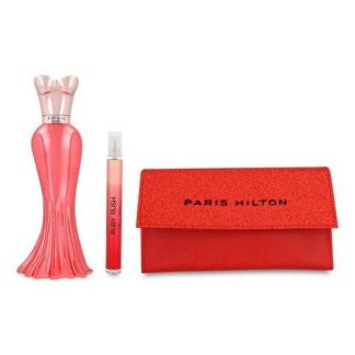 SET PARIS HILTON RUBY RUSH 3PZS 100ML EDP 10ML EDP CARTERA