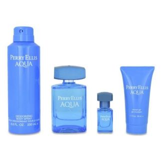 SET PERRY ELLIS AQUA PERRY ELLIS 4PZ 100ML EDT SPRAY