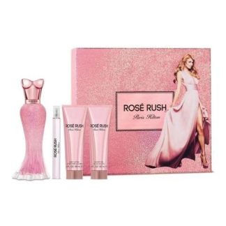 SET ROSE RUSH PARIS HILTON DAMA 4 PZ - ORIGINAL