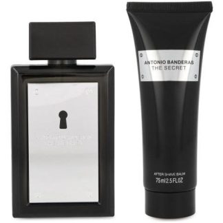 SET THE SECRET 2PZ 100ML EDT SPRAY AFTER SHAVE 75ML