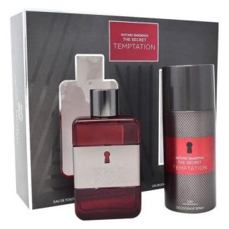 SET THE SECRET TEMPTATION 2PZS 100 ML EDT SPRAY + DESODORANT