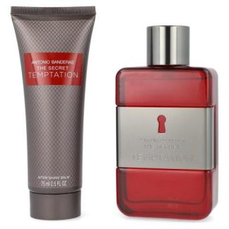 SET THE SECRET TEMPTATION MEN 2PZ 100ML EDT SPRAY - HOMBRE