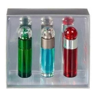 SET TRILOGIA PERRY ELLIS CABALLERO 3 PZ 30 ML C U - ORIGINAL