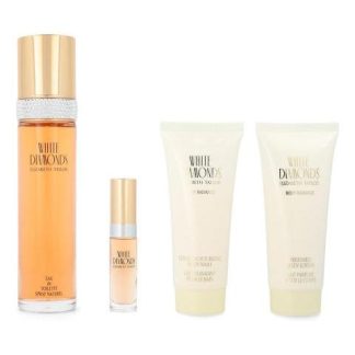 SET WHITE DIAMONDS ELIZABETH TAYLOR 4PZ 100ML EDT - MUJER