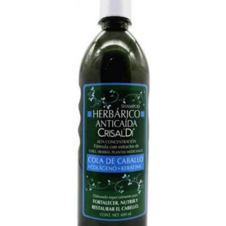 SHAMPOO ANTICAIDA COLA DE CABALLO COLAGENO Y QUERATINA 600 ML CRI