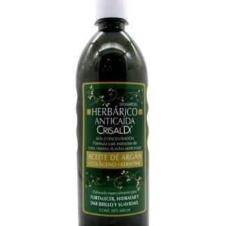 SHAMPOO ANTICAIDA CON ACEITE DE ARGAN COLAGENO Y QUERATINA 600 ML