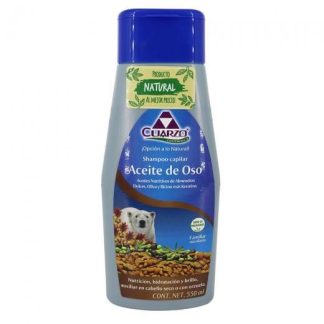 SHAMPOO CAPILAR DE ACEITE DE OSO 550 ML. CUARZO COSMETICS