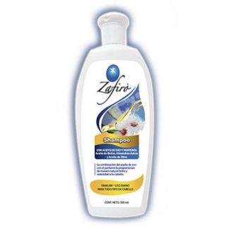 SHAMPOO CON ACEITE DE OSO Y PANTENOL 500ML ACEITE DE RICINOALMEND ZAFIRO
