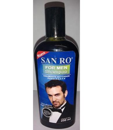 SHAMPOO MATIZADOR DE CANAS FOR MEN 250 ML SAN RO