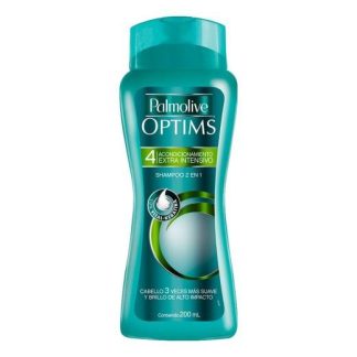 SHAMPOO PALMOLIVE OPTIMS 2 EN 1 NIVEL 4 EXTRA INTENSIVO 200 ML