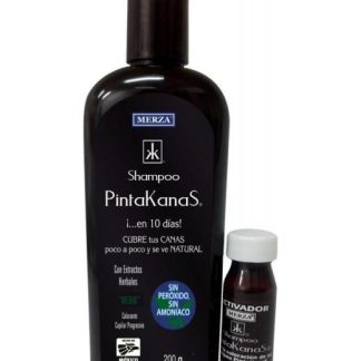 SHAMPOO PINTAKANAS MEDIO 200ML. CON EXTRACTOS HERBALES SIN PEROXI SIN CANAS