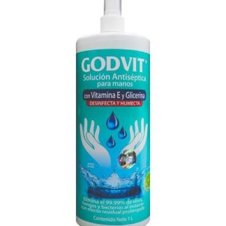 SOLUCION ANTISEPTICA 1000 ML ELIMINA 99.9% VIRUS HONGOS Y BACTERI GN+VIDA