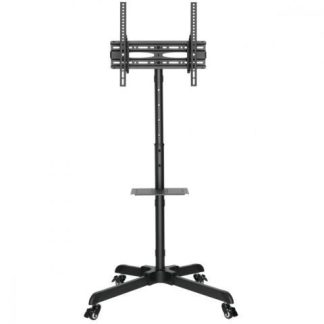 SOPORTE DE CARRITO OVALTECH OVTVCA3255 MOVIL PARA TV DE 32 PULGADAS A 55 PULGADAS (RESISTENCIA 35KGS)