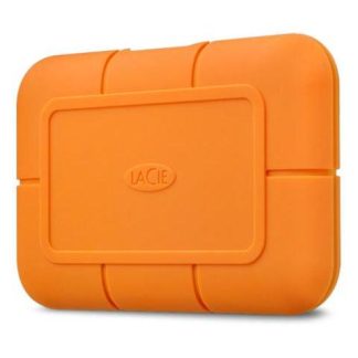 SSD EXTERNO LACIE RUGGED 4TB USB C 3.2 NARANJA - PARA MAC-PC