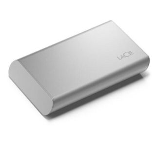SSD EXTERNO LACIE STKS2000400 2.5 2TB USB-C 3.1 PLATA