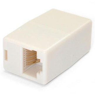 STARTECH  ACOPLADOR CABLE CAT5 ETHERNET UTP - 2X HEMBRA RJ45 BEIGE