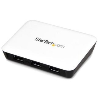 STARTECH  ADAPTADOR DE RED NIC GIGABIT ETHERNET EXTERNO USB 3.0 CON HUB CONCENTRADOR 3 PUERTOS CON ALIMENTACION