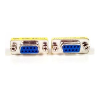 STARTECH  ADAPTADOR SERIAL DB9 HEMBRA - SERIAL DB9 HEMBRA DORADO