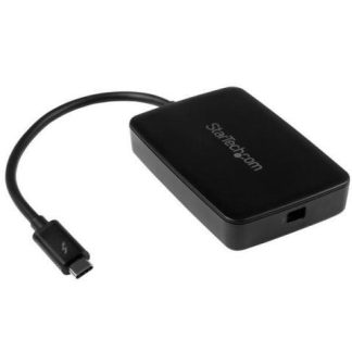 STARTECH  ADAPTADOR THUNDERBOLT 3 USB-C MACHO - THUNDERBOLT 2 20-PIN 20CM NEGRO PARA MAC