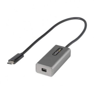 STARTECH  ADAPTADOR USB C MACHO - MINI DISPLAYPORT HEMBRA 30CM NEGRO