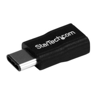 STARTECH  ADAPTADOR USB-C MACHO - USB 2.0 HEMBRA NEGRO