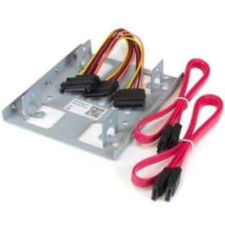 STARTECH  BRACKET ADAPTADOR BANDEJA DE MONTAJE 2 UNIDADES DE DISCO DURO DE 2.5 A 3.5