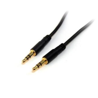 STARTECH  CABLE 3.5MM MACHO - 3.5MM MACHO 4.5 METROS NEGRO
