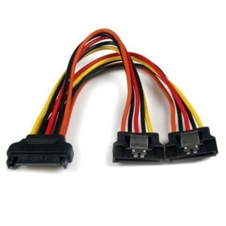 STARTECH  CABLE ADAPTADOR SPLITTER DIVISOR DE ALIMENTACION SATA 15CM