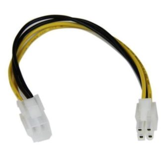 STARTECH  CABLE DE PODER ATX MACHO - HEMBRA (4-PIN) 20CM