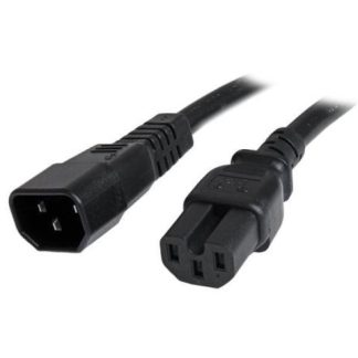 STARTECH  CABLE DE PODER C14 - C15 1.8 METROS NEGRO