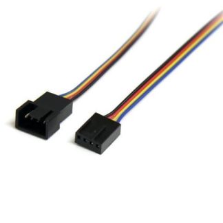 STARTECH  CABLE DE PODER MOLEX (4-PIN) MACHO - MOLEX (4-PIN) MACHO 30CM MULTICOLOR
