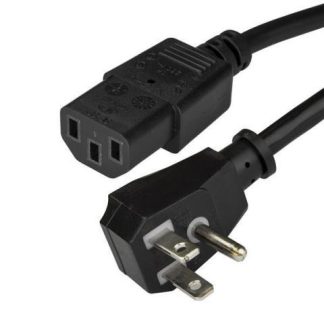 STARTECH  CABLE DE PODER NEMA 5-15P MACHO - C13 COUPLER HEMBRA 1.8 METROS NEGRO