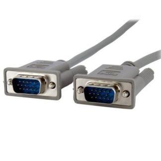 STARTECH  CABLE DE VIDEO VGA (D-SUB) PARA MONITOR MACHO - MACHO 4.6 METROS GRIS